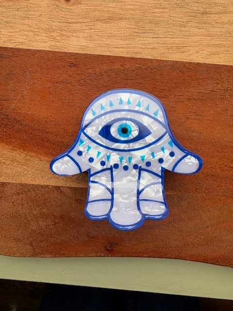 Evil Eye Hair Clip