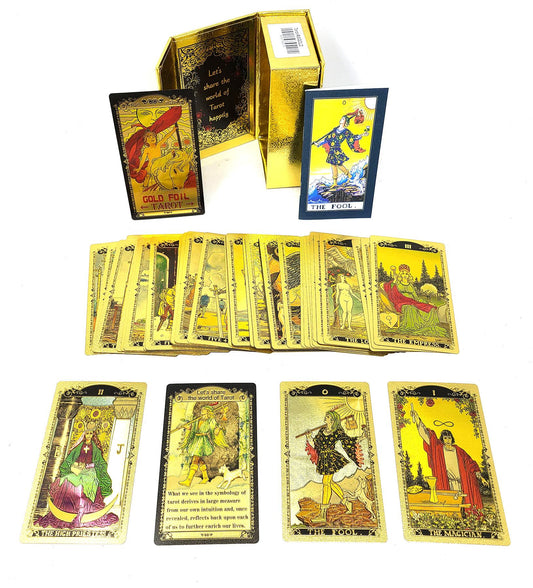 Rider-Waite Gold Foil Tarot Deck