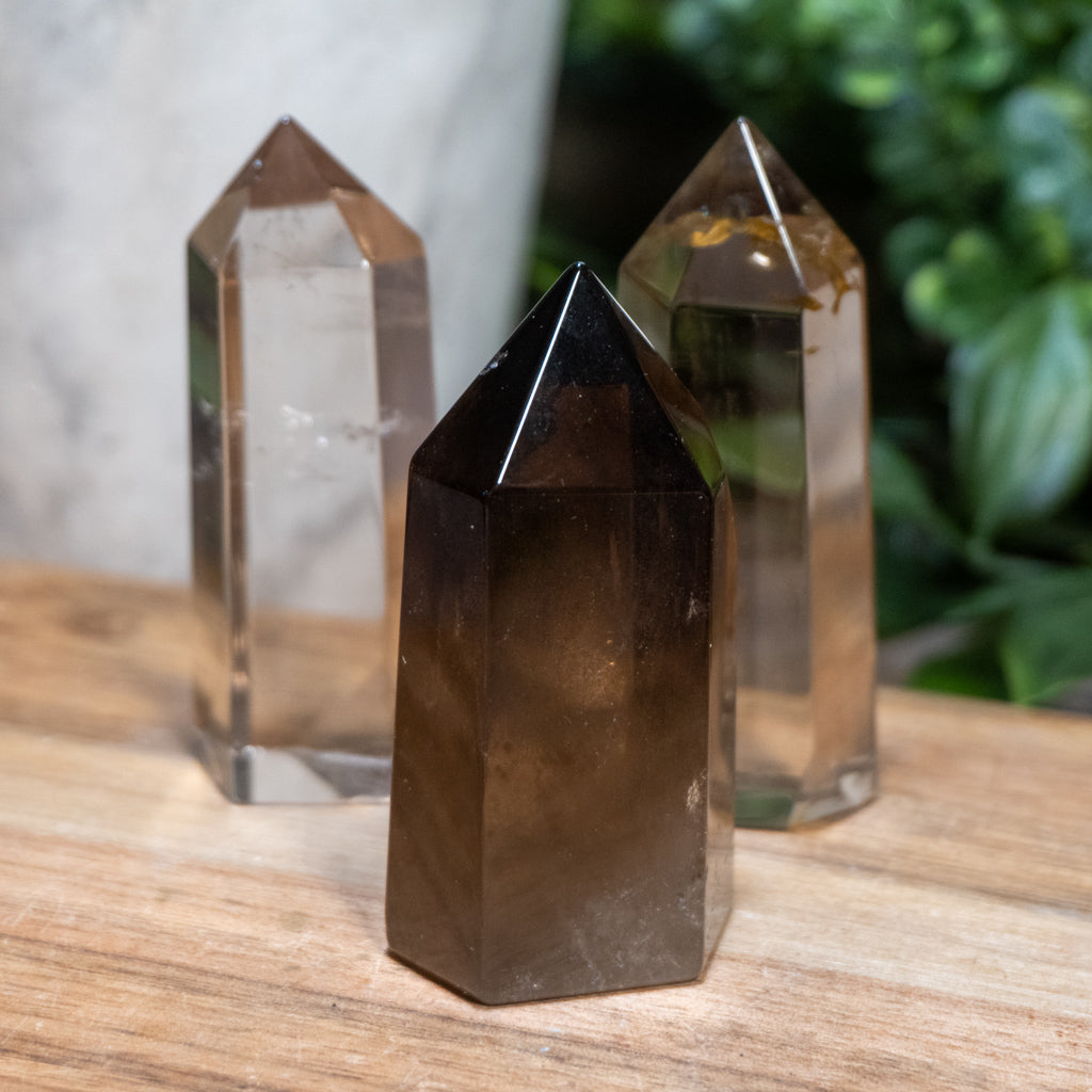 Smoky Quartz Tower