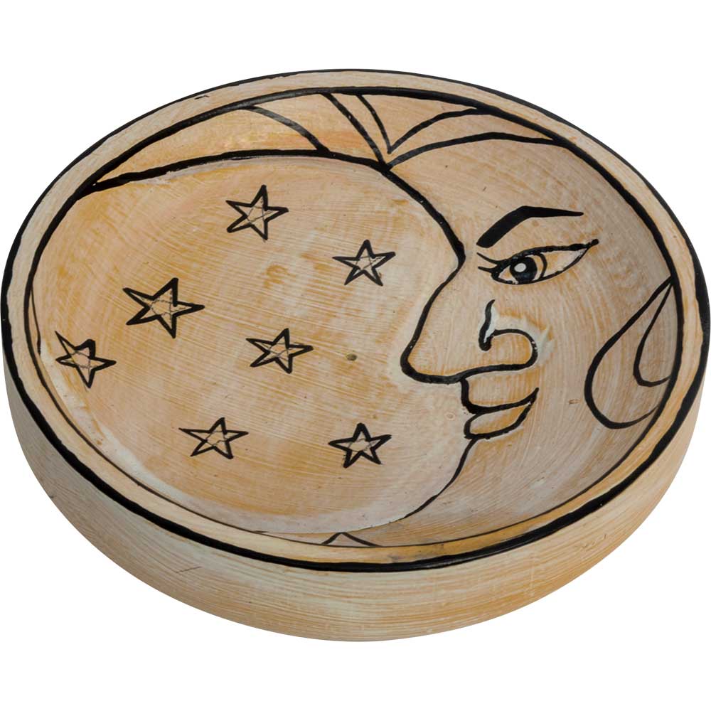 Man in the Moon Incense Holder