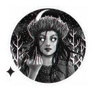Moon Witch Sticker