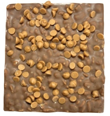 Peanut Butter Milk Chocolate Crisp Bark Bar
