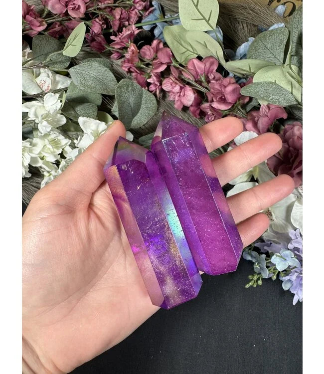 Aura Quartz Points