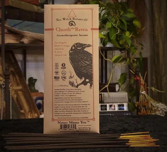 Sea Witch Botanical Incense - Quoth the Raven