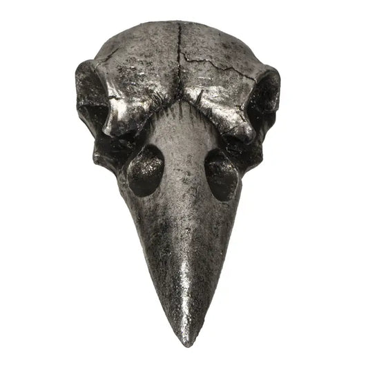 Raven Skull Hand Mirror