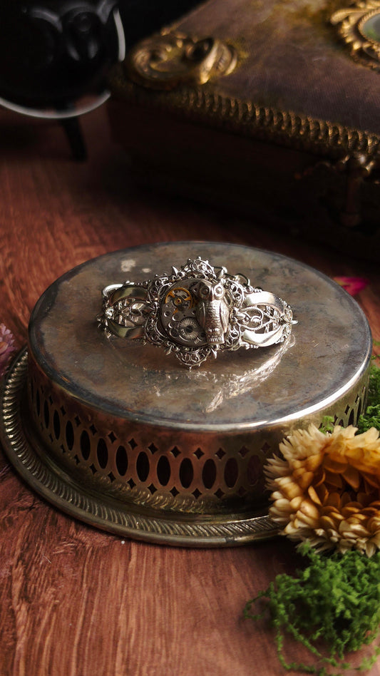 Filigree Owl Bracelet - Arcane Angel