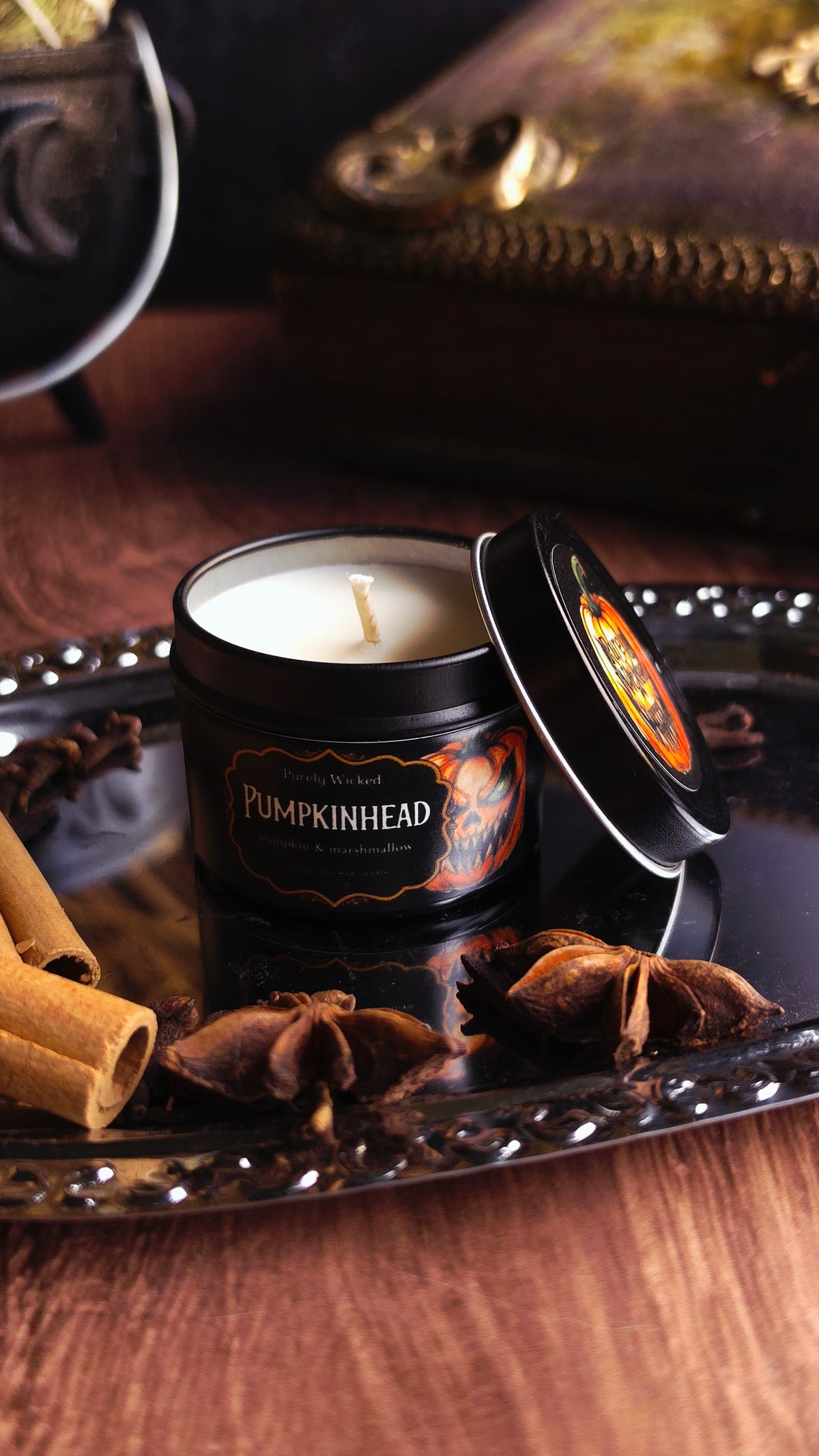Pumpkinhead Luxury Soy Candle - Fall Collection