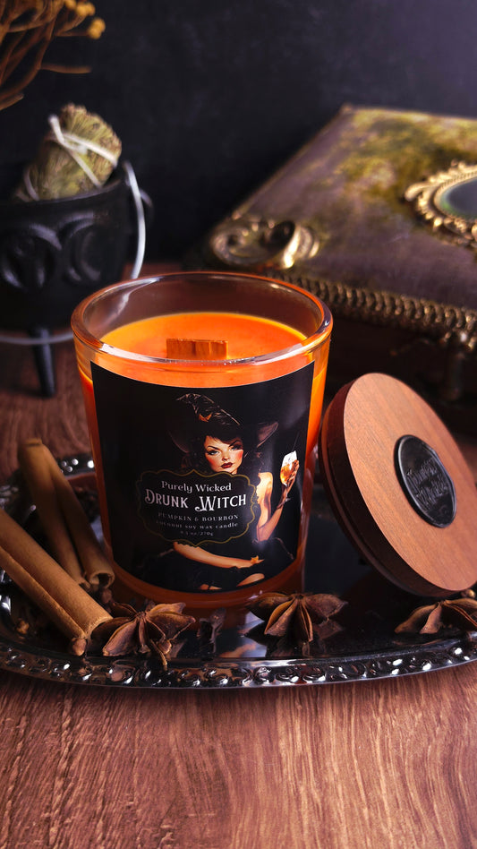 Drunk Witch Luxury Soy Candle - Fall Collection