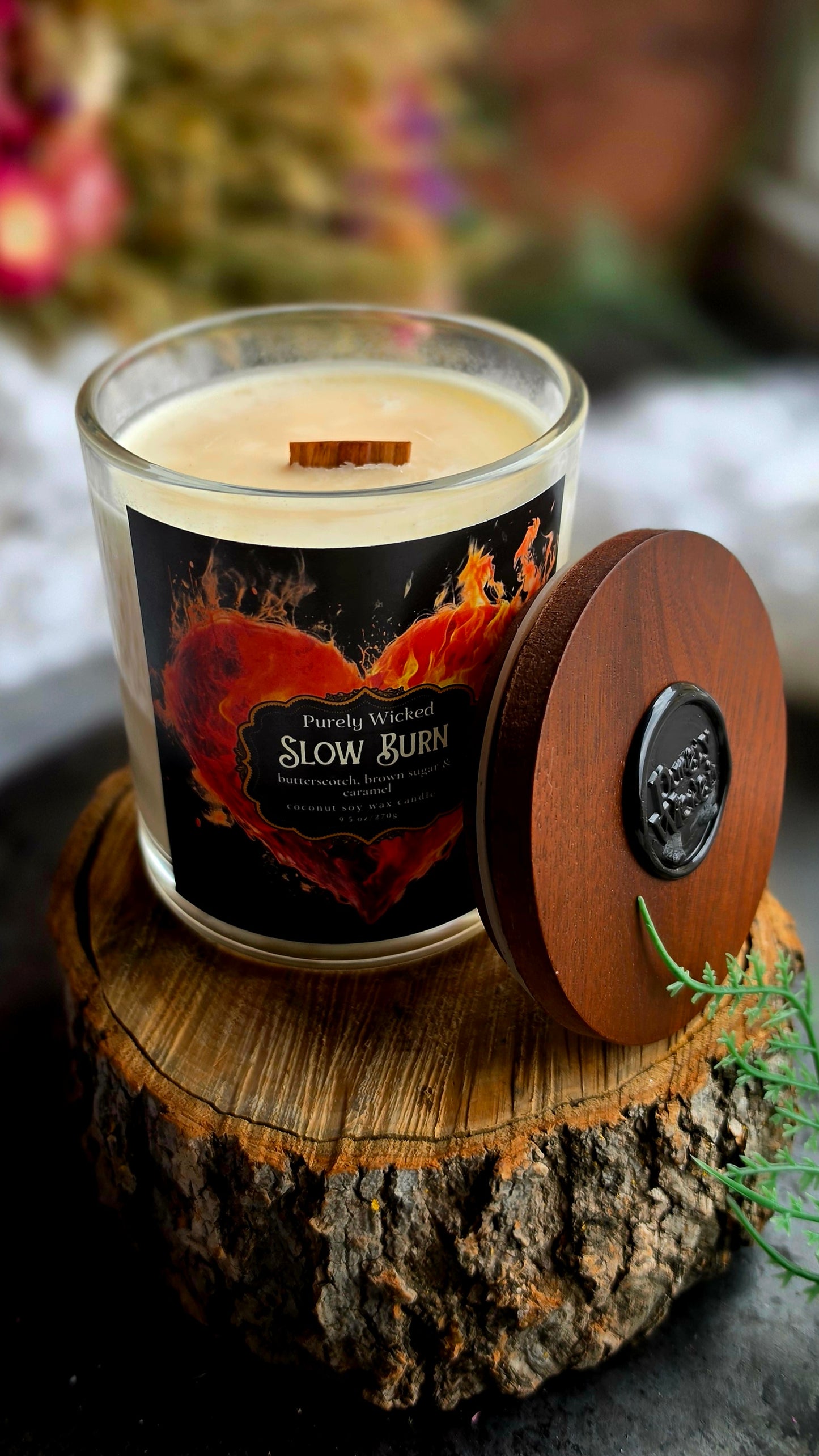 Slow Burn Luxury Candle & Wax Melts - Dark Romance Collection NEW!