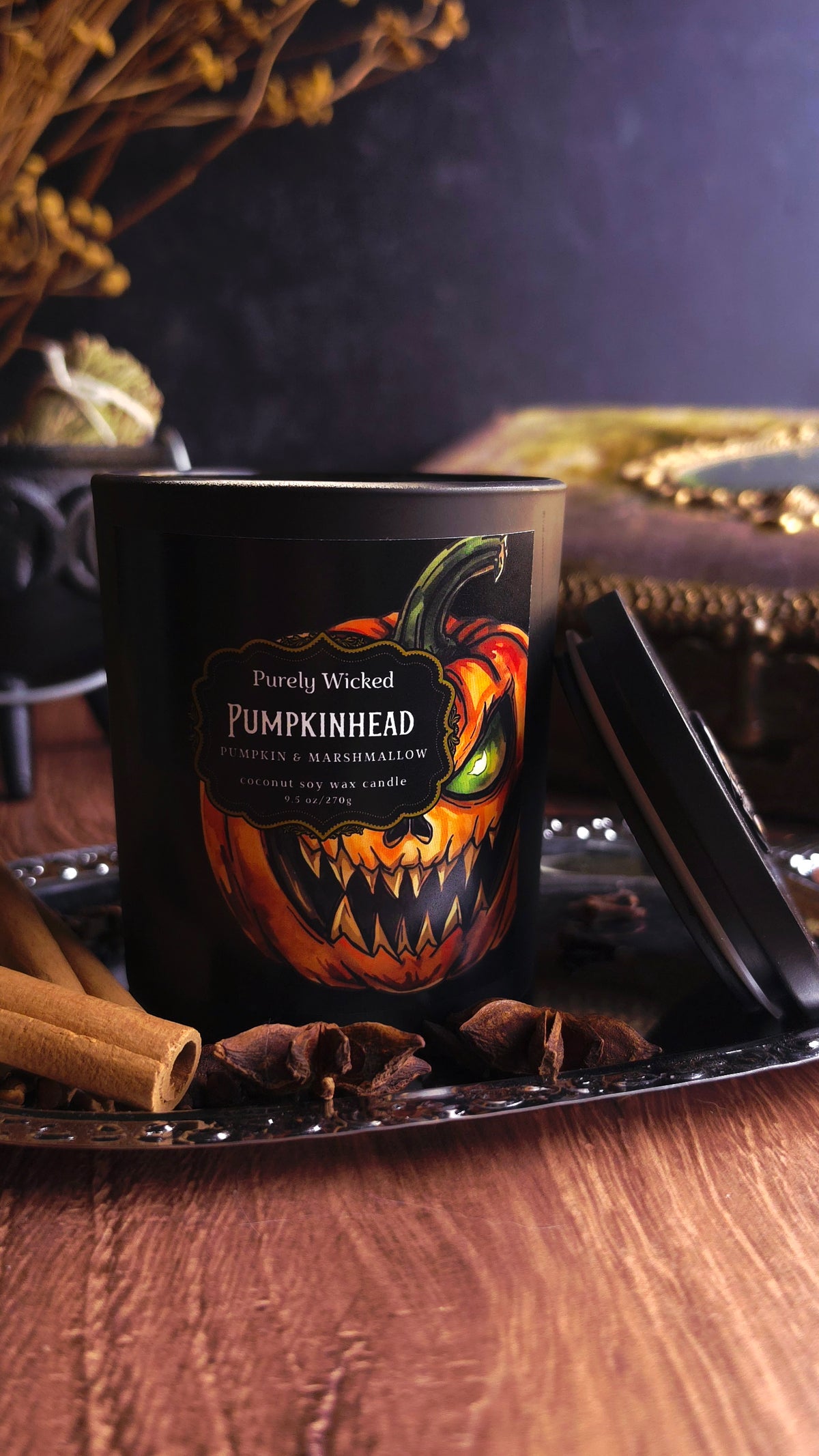 Pumpkinhead Luxury Soy Candle - Fall Collection