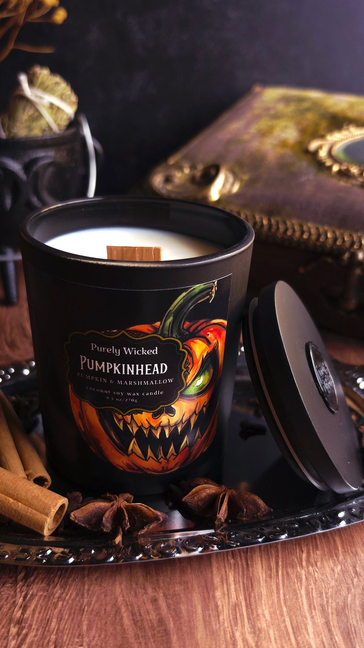 Pumpkinhead Luxury Soy Candle - Fall Collection