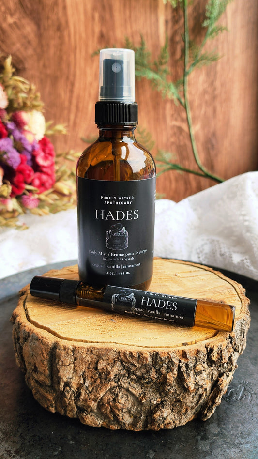 Hades - Crystal Infused Body Mist NEW!