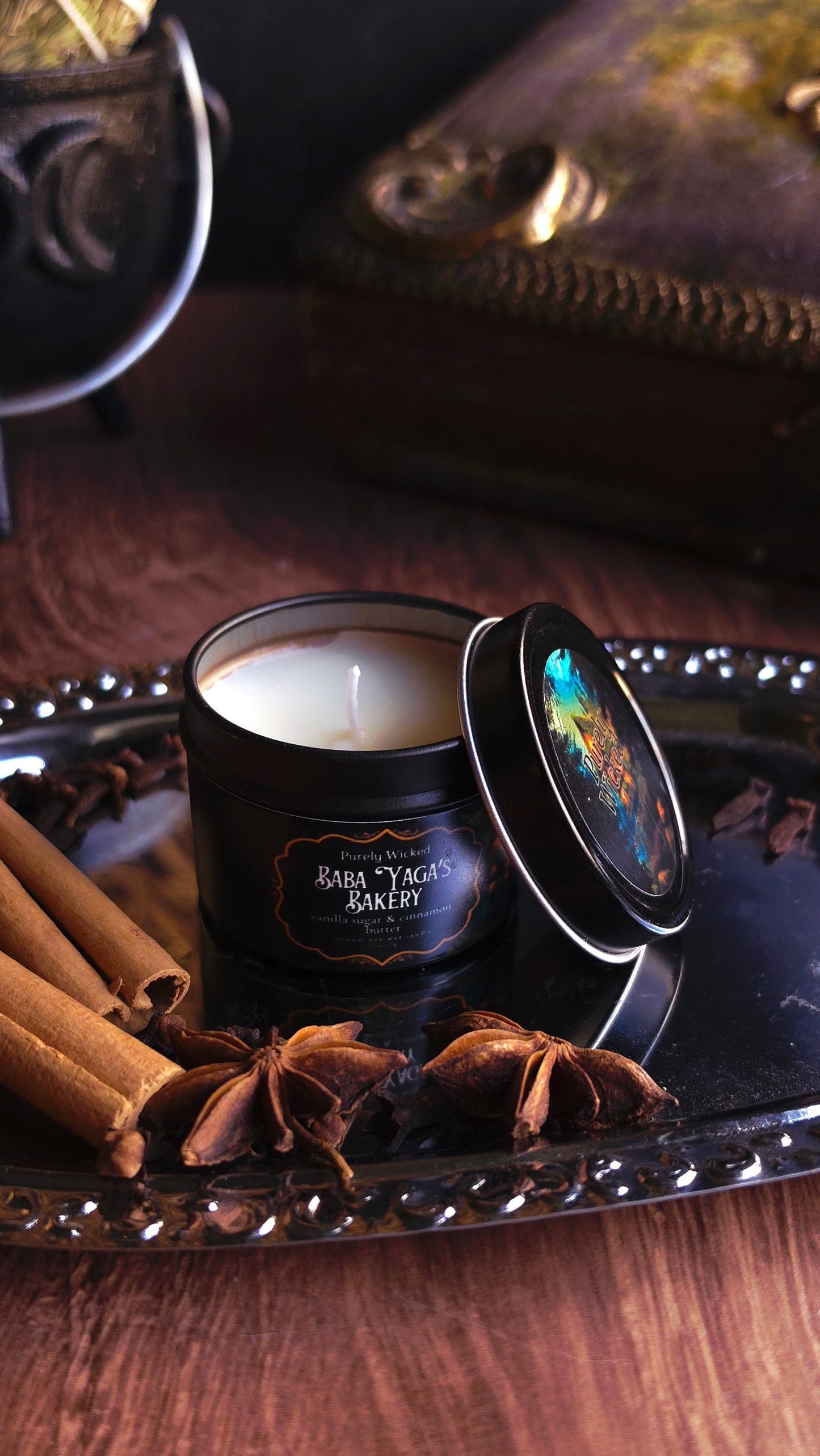 Baba Yaga's Bakery - Fall Collection Wooden Wick Candle