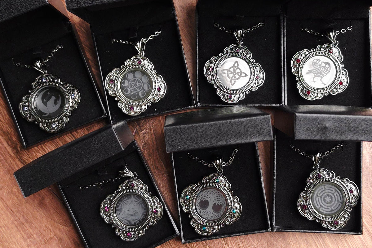 Spell Locket Necklaces - Arcane Angel