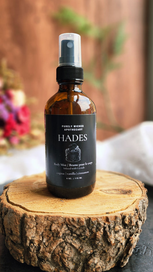 Hades - Crystal Infused Body Mist NEW!