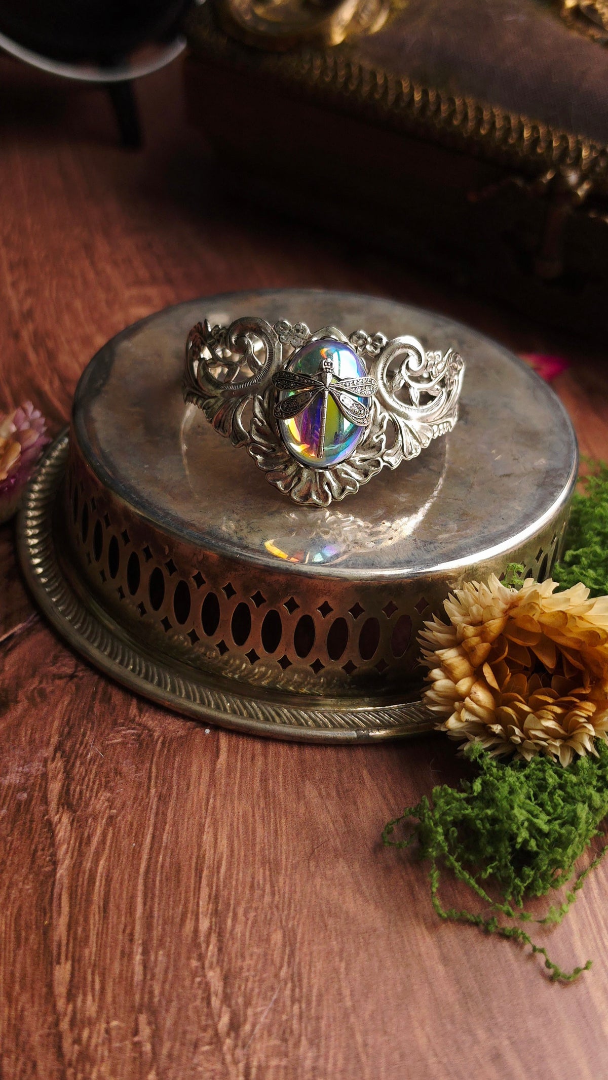 Dragonfly Garden Bracelet - Arcane Angel