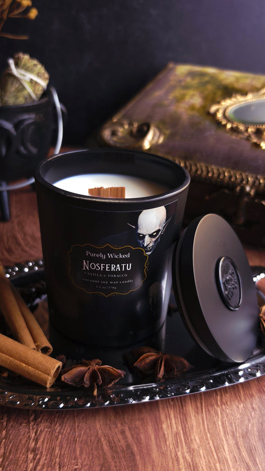 Nosferatu Luxury Soy Candle - Holiday Candle Collection