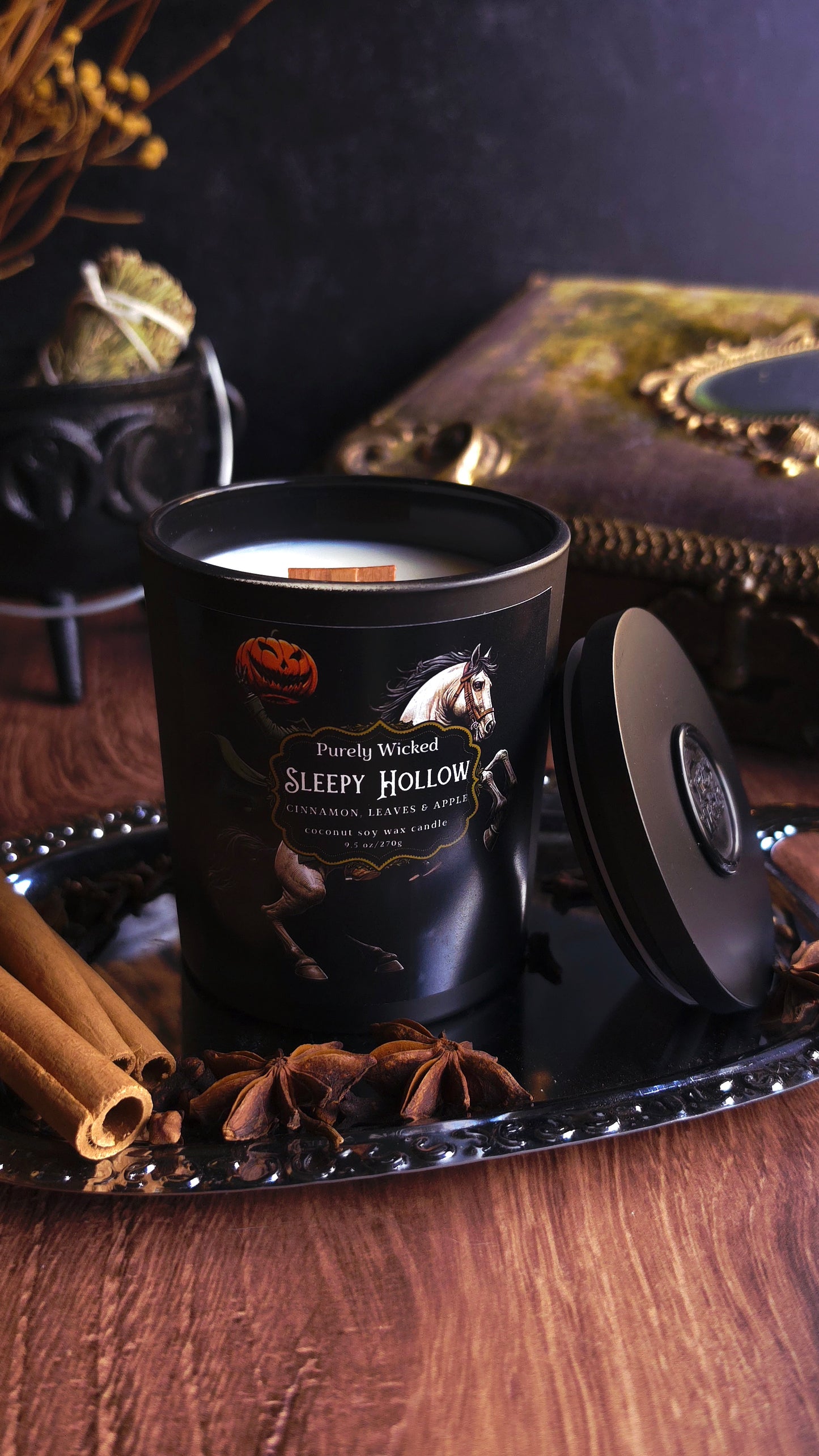 Sleepy Hollow Luxury Soy Candle - Fall Collection