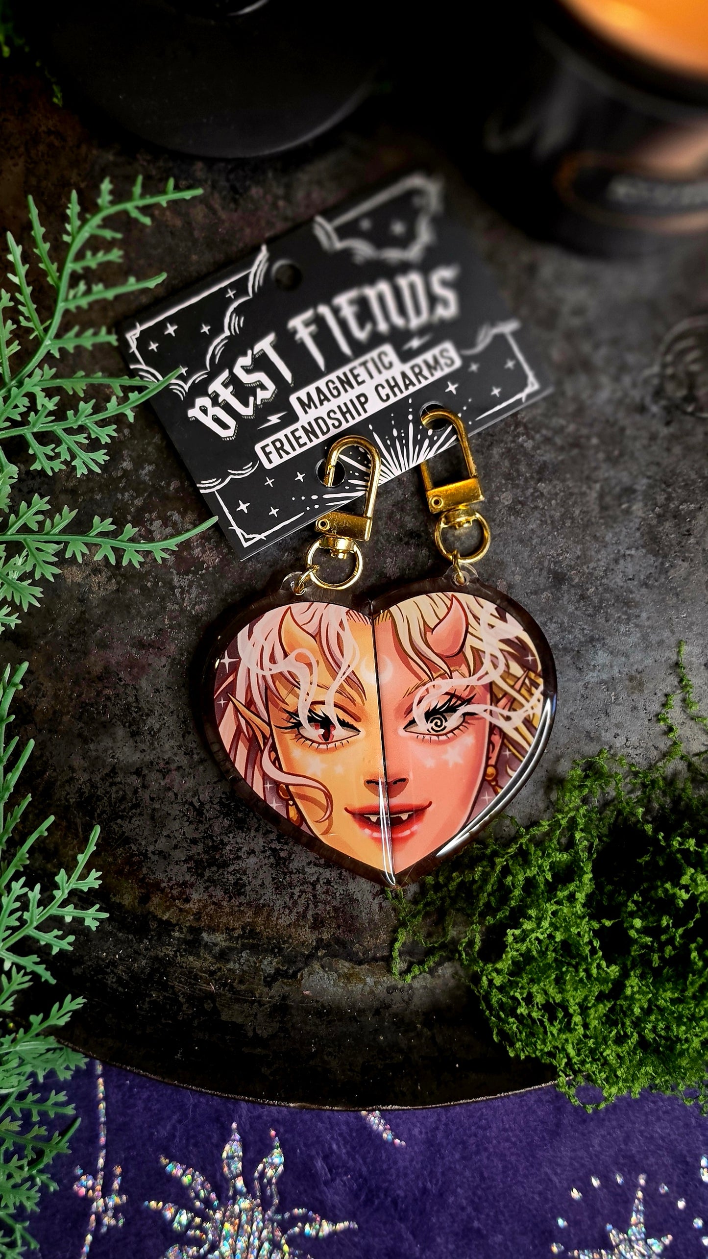 Best Fiends - Magical Ghouls - Magnetic Friendship Charm