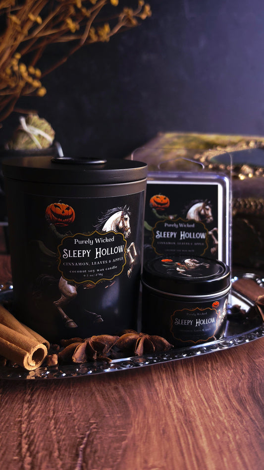 Sleepy Hollow Luxury Soy Candle - Fall Collection