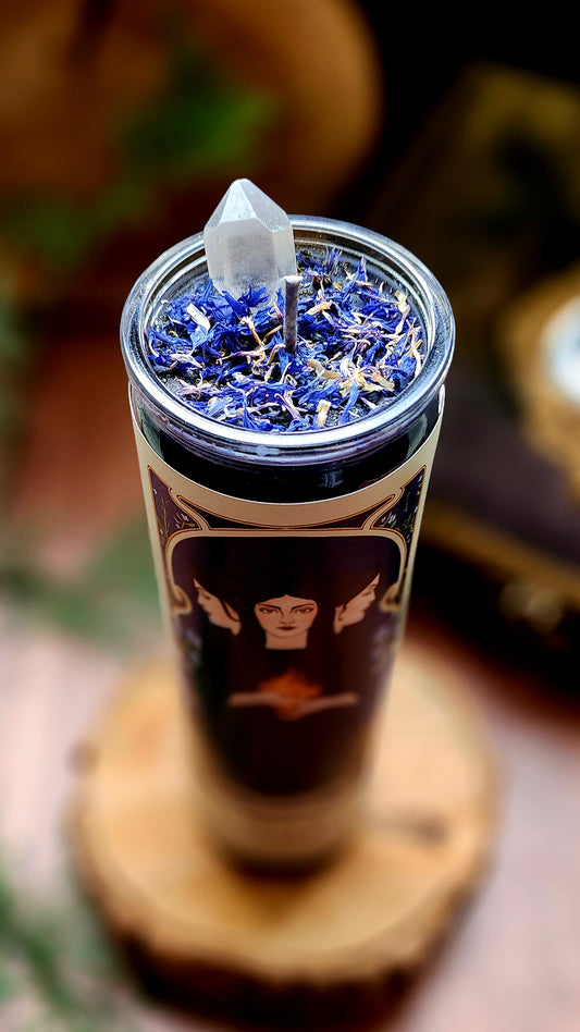 NEW! Hecate - Goddess Pillar Prayer Candle