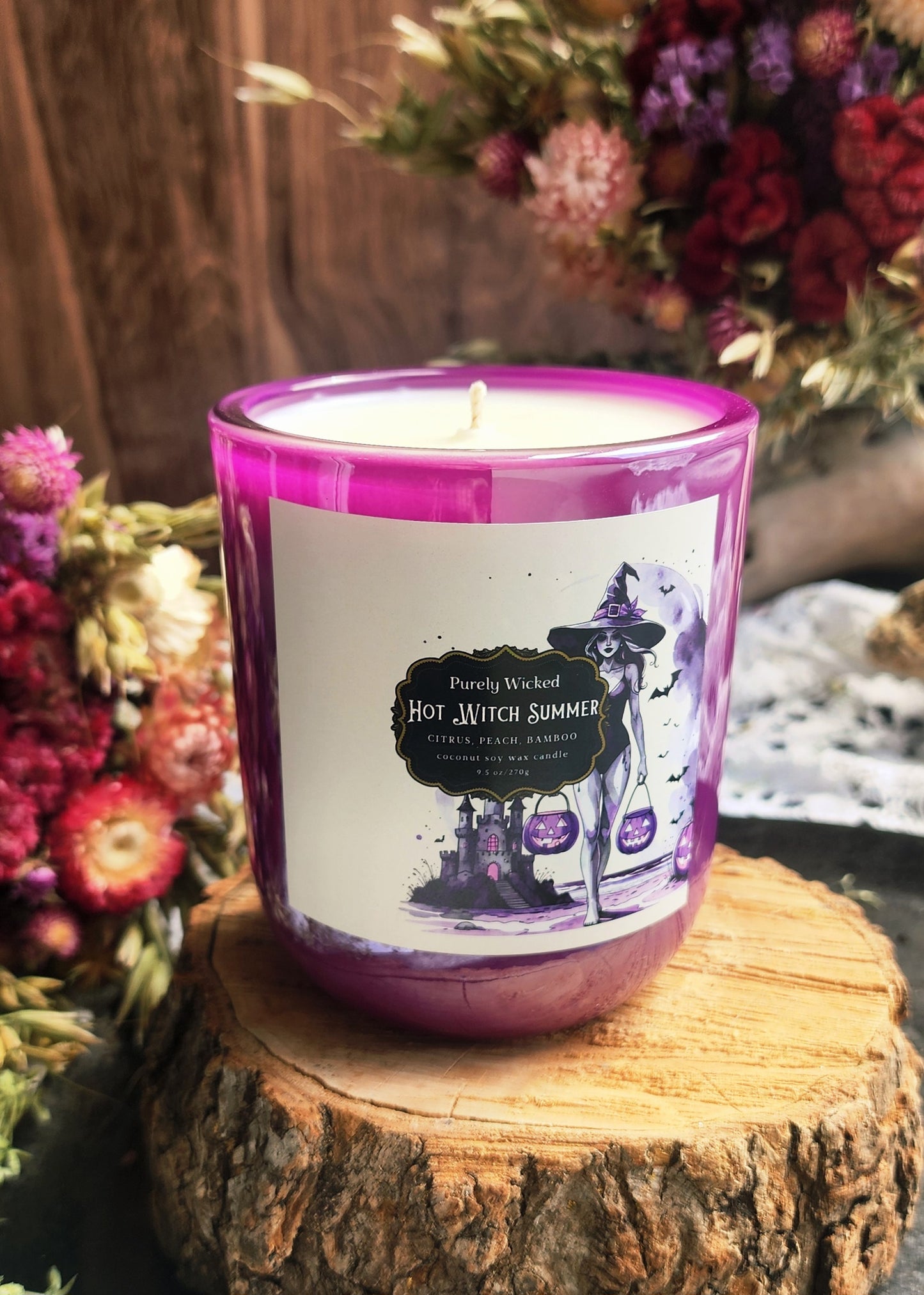 Hot Witch Summer Luxury Soy Candle - Summer Collection