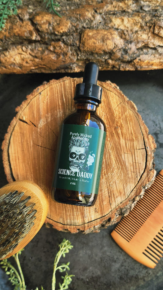 Beard Oil - Science Daddy (Rain & Bergamot)