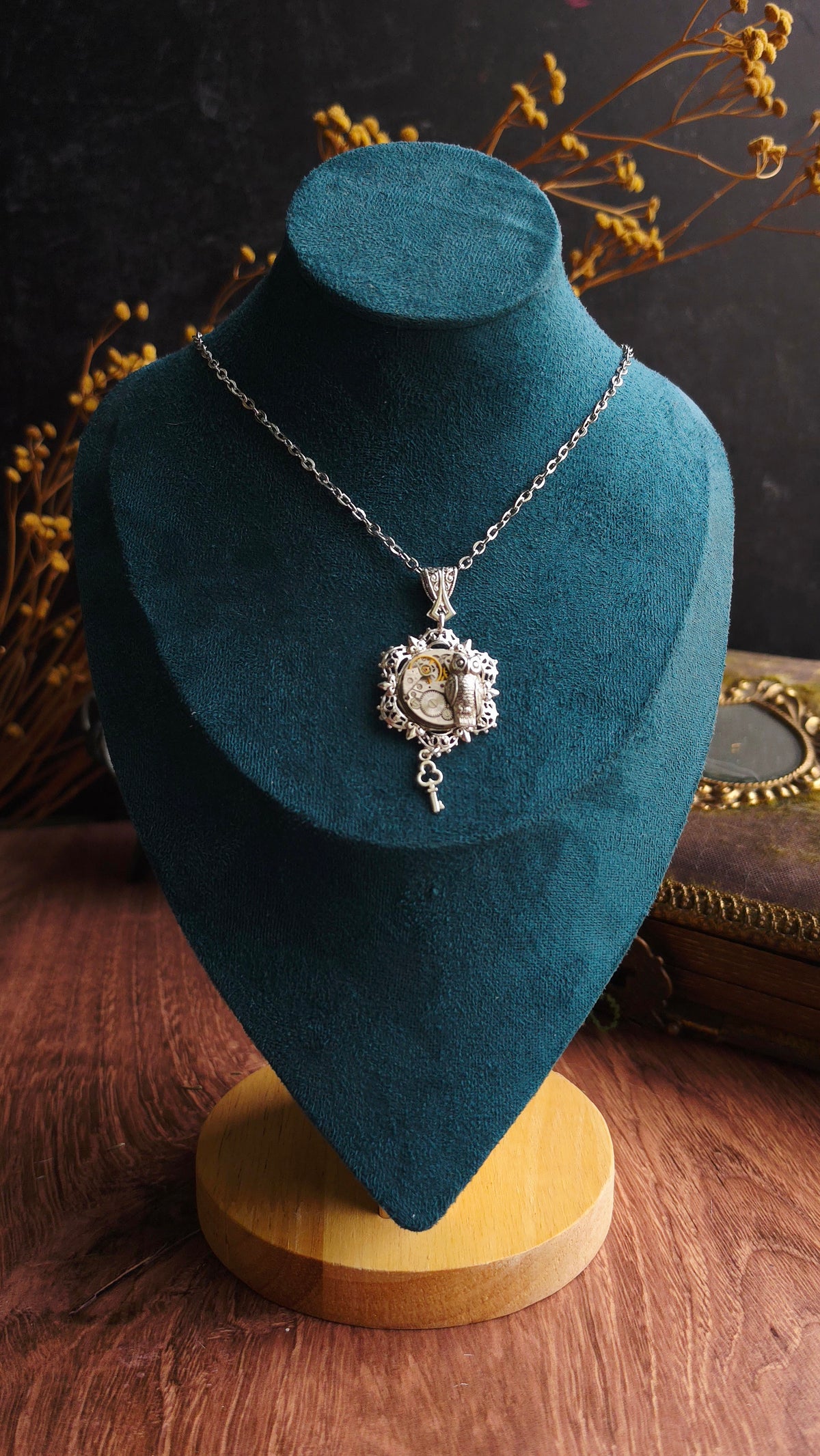 Filigree Owl Necklace - Arcane Angel