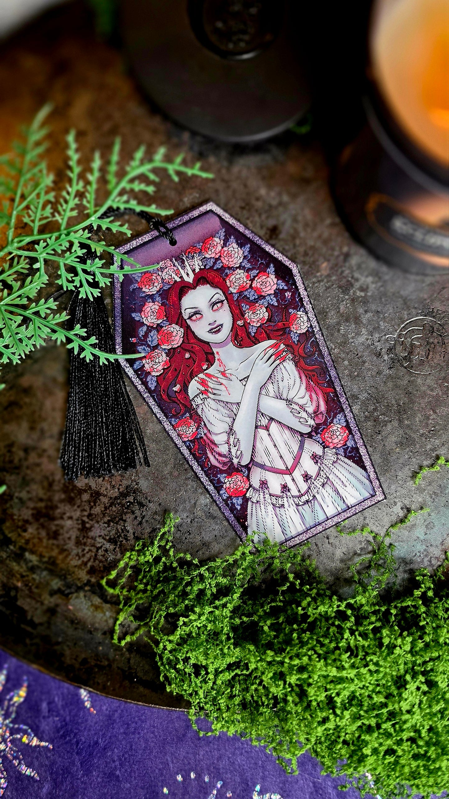 The Vamp - Animated Book Mark