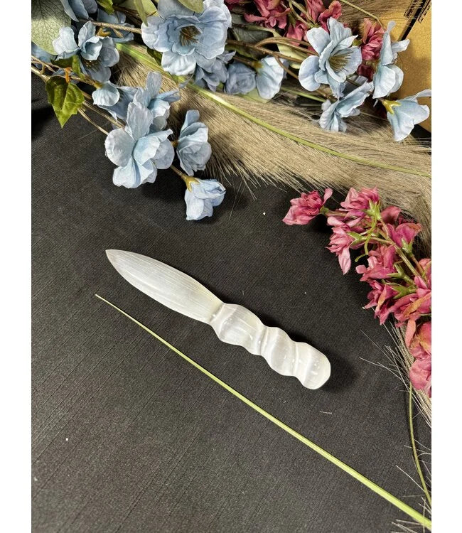 Selenite Knife