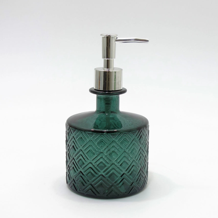 Liquid Soap / Lotion Dispenser - Recycled Glass