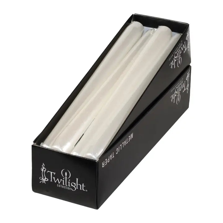 10" Metallic Taper Candles