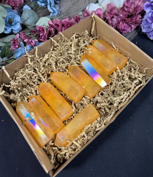 Aura Quartz Points