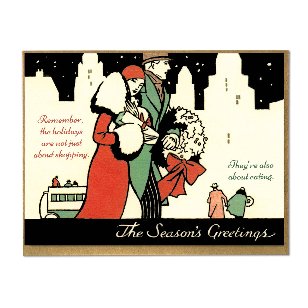 Funny Vintage Holiday Card