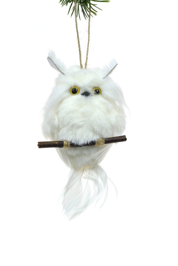 White Owl Ornament