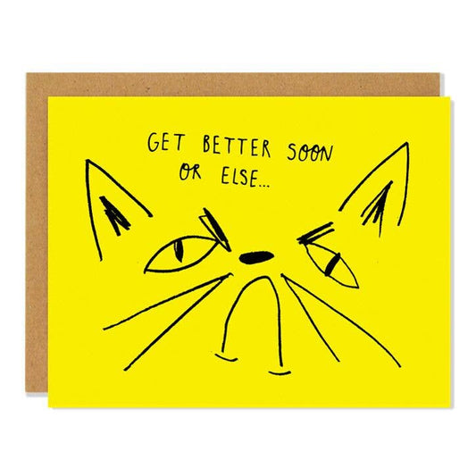 Snitty Kitty Get Better Card