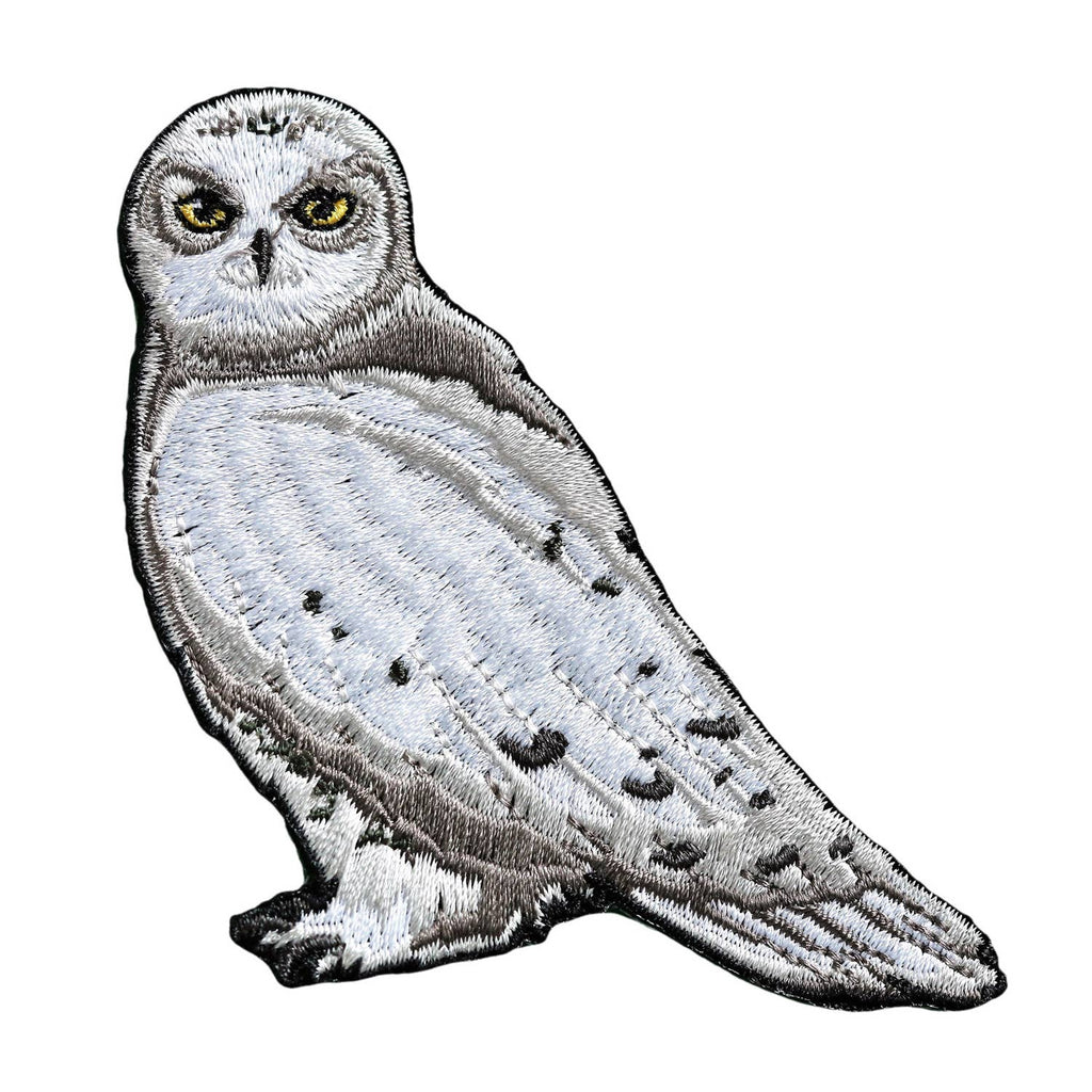 Snowy Owl Animal Patch - Iron-on