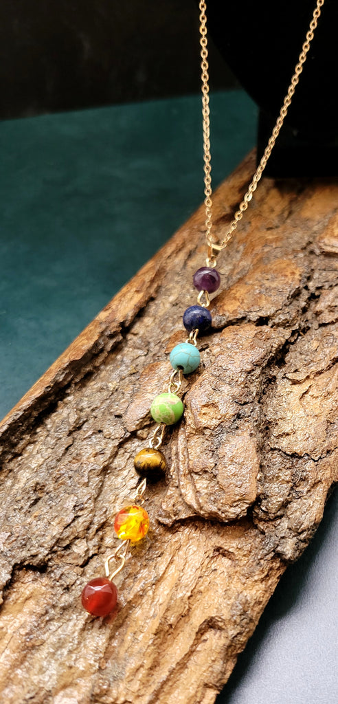 Chakra Point Necklace - Holly Holistic