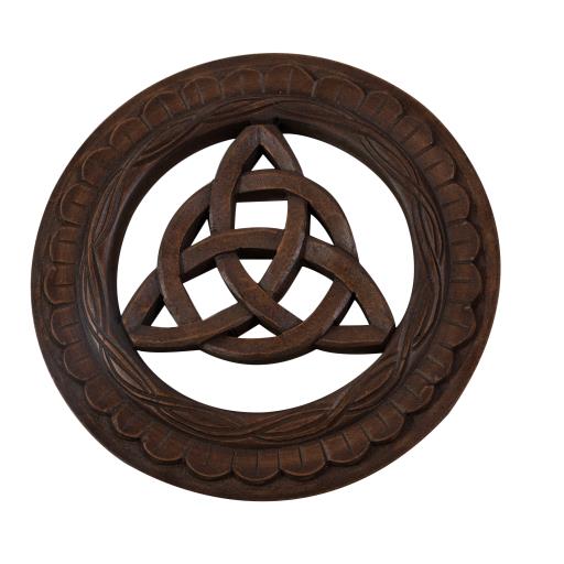 Celtic Triquetra Wood Plaque