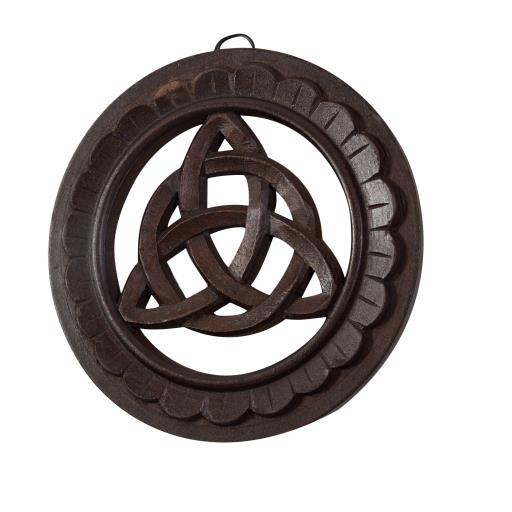 Celtic Triquetra Wood Plaque