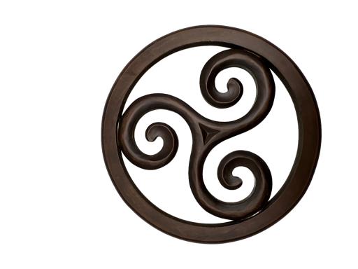 Triskele Plaque - Large 18"