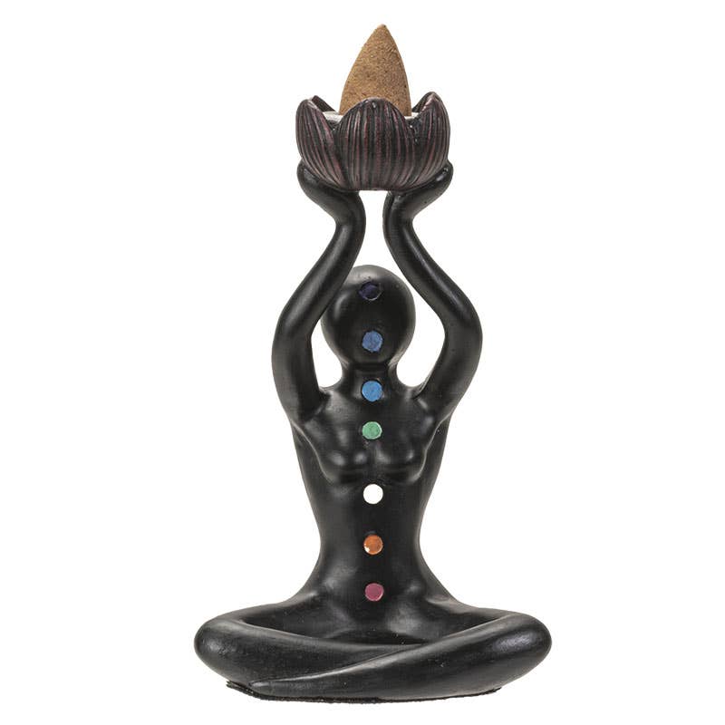Chakra Meditation Backflow Incense Burner