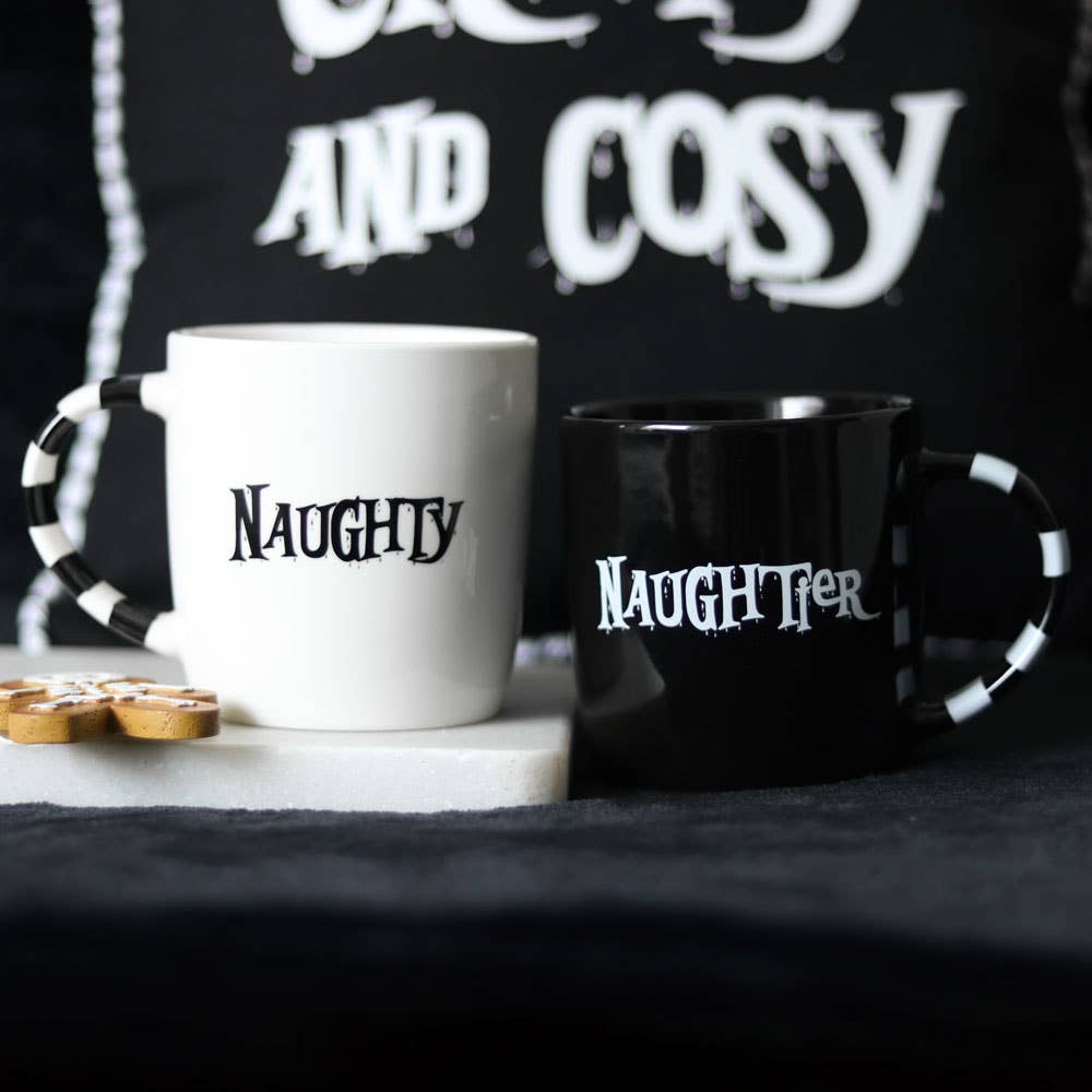 Naughty & Naughtier Gothic Mug Set