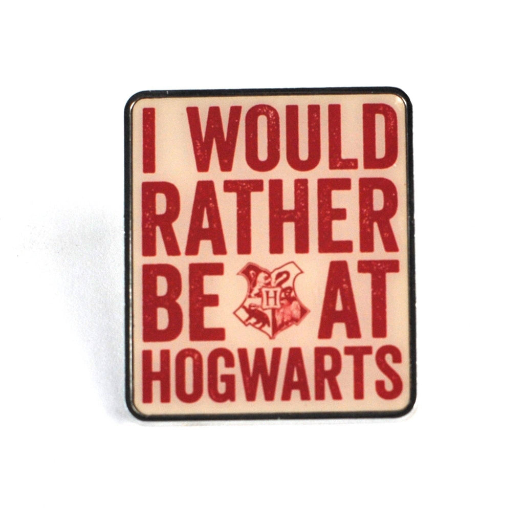 Harry Potter - Rather be at Hogwarts Enamel Pin