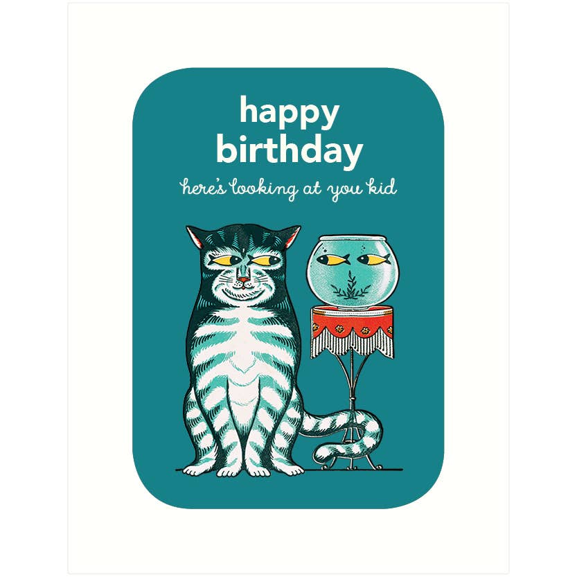 Looking at You Birthday Greeting Card