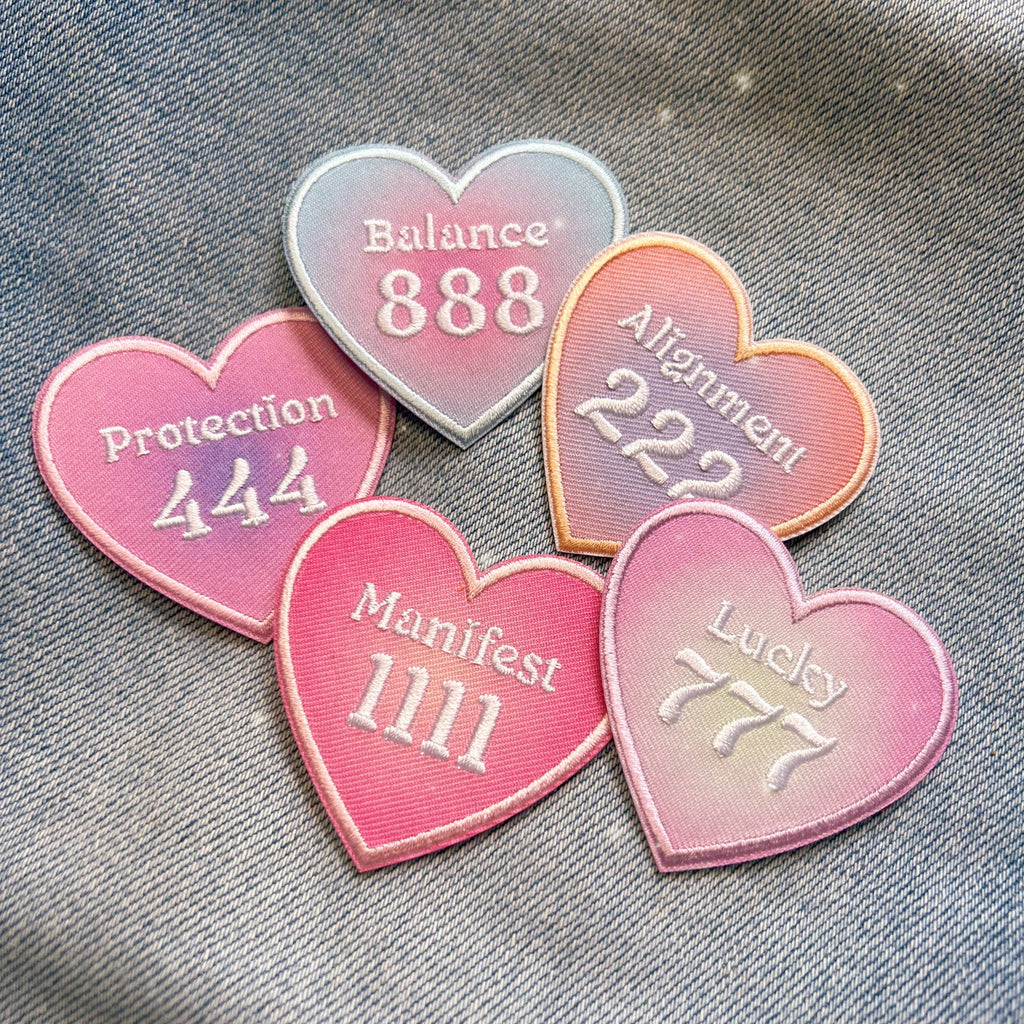 Patch - Angel Number Heart 888 Balance