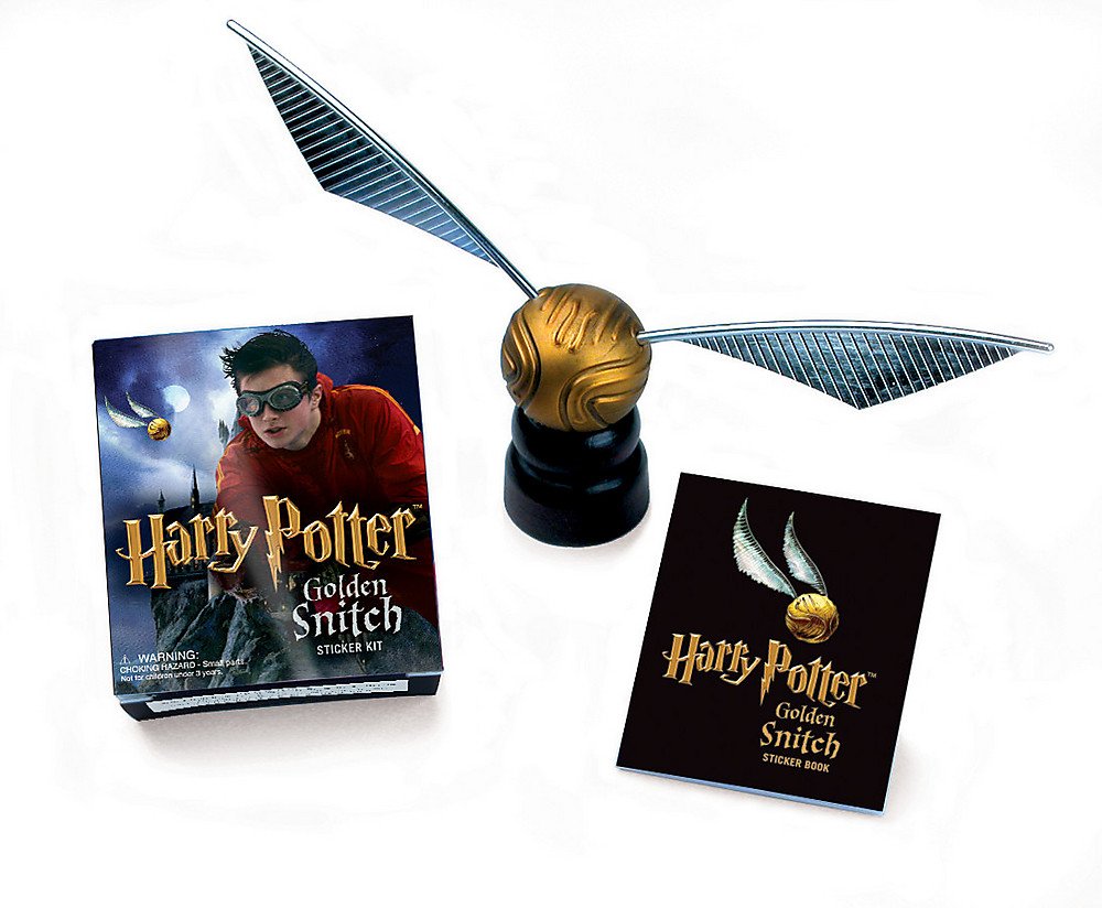 Golden Snitch Figure with Stickers