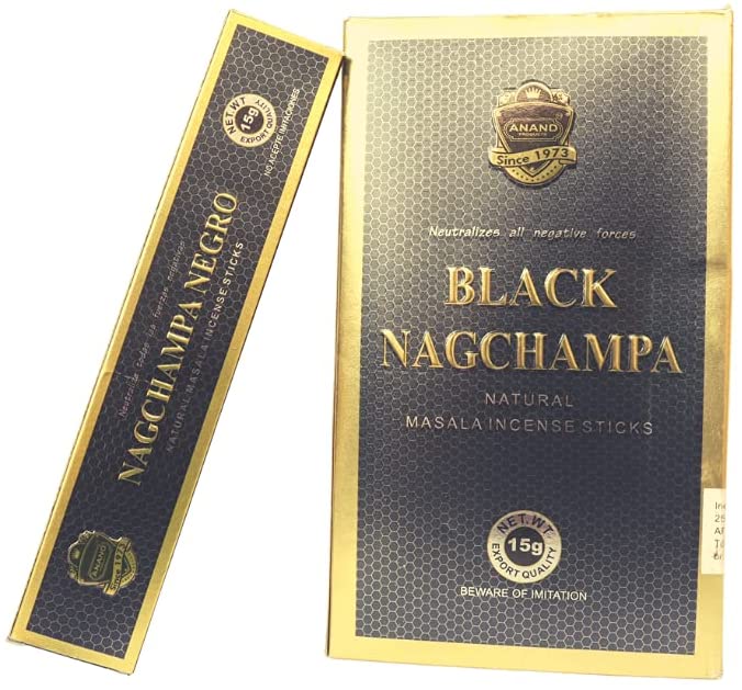 Black Nag Champa 10PK Incense Sticks