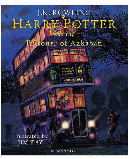 Harry Potter & The Prisoner of Azkaban Hard Cover Illustrated Book