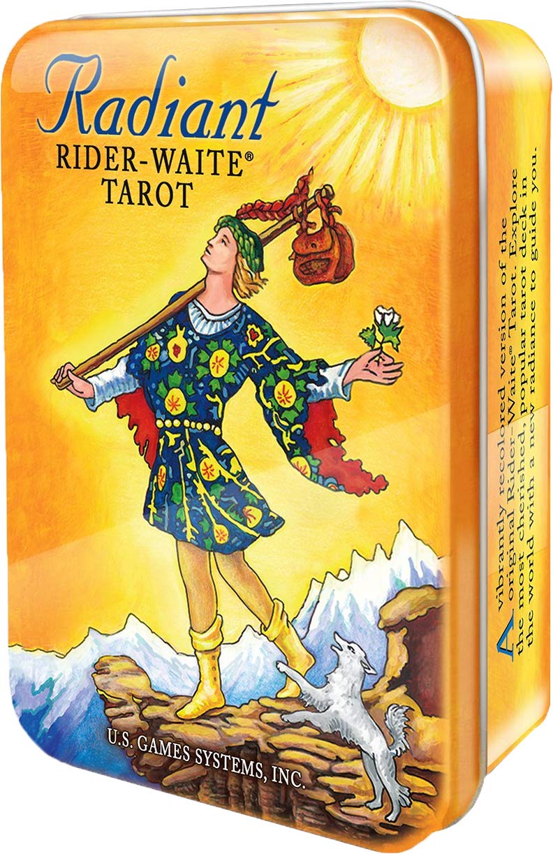 Radiant Rider Waite Tarot in a Tin